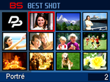 A BEST SHOT használata Mi a BEST SHOT? A BEST SHOT funkcióban egy sor, különféle körülményekhez kialakított, előre beállított felvétel minta áll rendelkezésre.