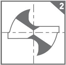 P29 Extra rövid P391F Extra rövid Futura DIN 1997 Ø 2-2 mm P12 Normál P392F Normál Futura DIN 338 Ø 2,5-13 mm Kis méretek,8-2,45 mm: P399 és P43F (Futura) P44 Hosszú DIN 34 Ø 2-13 mm (Ø 1-2 mm: P42)