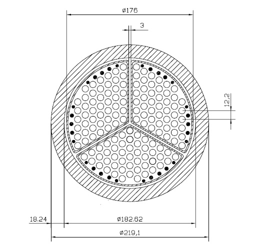 4.8. ábra A PMK-2 berendezés sémája 4.2.2. A PMK-2-t követıen épült PACTEL, ISB és PSB berendezések A finn PACTEL berendezés referencia erımőve a Loviisai Atomerımő, tehát a VVER- 440/213 típus modellje.