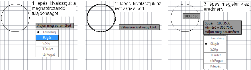 20 LEKÉRDEZŐ PARANCSOK pontok kijelöléséhez a tárgyrasztert alkalmazhatjuk.