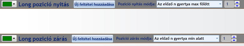 A modulban munkalapok vannak, amelyeken különböző a stratégiaalkotás szempontjából fontos választható tulajdonságok vannak. 1.