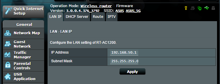 Wireless multicast forwarding (Vezeték nélküli csoportos adás továbbítása): Jelölje ki az Enable (Engedélyezés) lehetőséget annak engedélyezésére, hogy a vezeték nélküli router továbbíthassa a