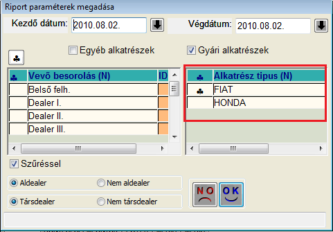 8. HONDA MÁRKAKERESKEDÉSEKET ÉRINTŐ MÓDOSÍTÁSOK 8.1.