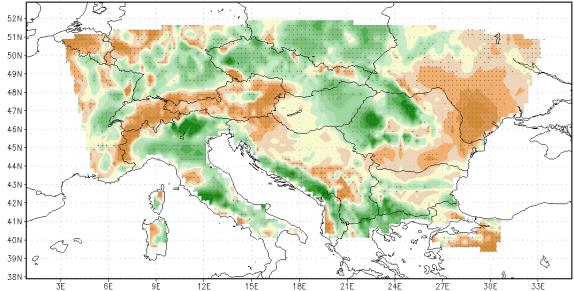 A sugárzási kényszer változásán alapuló új éghajlati szcenáriók a Kárpát-medence térségére EEA-C13-10 12 ALADIN_EUR44 E-OBS ALADIN_EUR44 CARPATCLIM Éves Tavasz Nyár Ősz