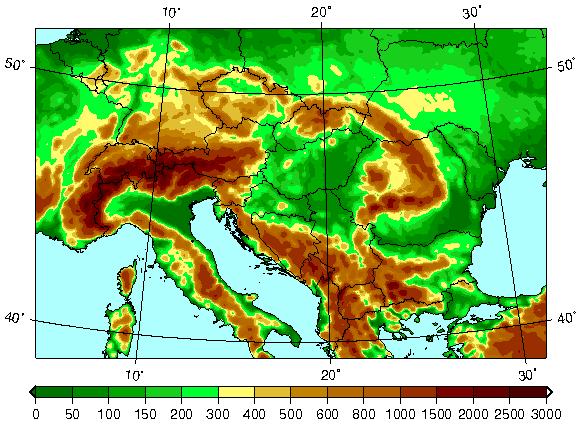 A sugárzási kényszer változásán alapuló új éghajlati szcenáriók a Kárpát-medence térségére EEA-C13-10 4 kai változóit tartalmazó (globális vagy regionális) meteorológiai mezők, melyeket mérési