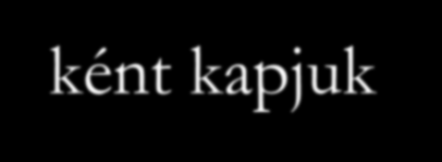 Parancssori argumentumok A parancssori paramétereket minden esetben String-ként kapjuk meg, ezért ha számokkal akarunk dolgozni, át kell őket alakítani.