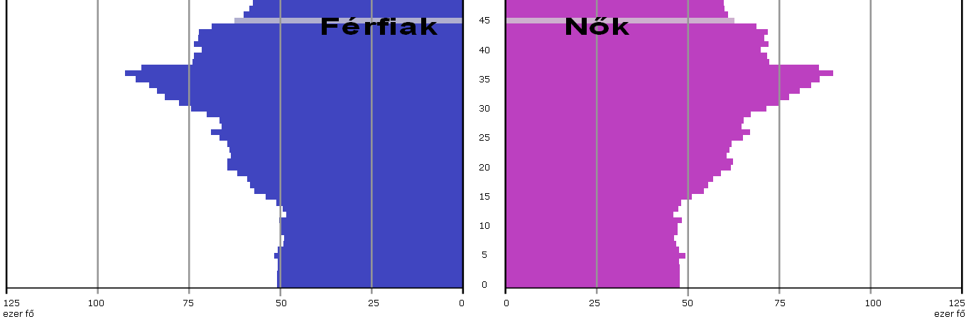 1. ábra: Bevándorló magyar nemzetiségűek az 1990-es években 2.