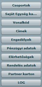 A cím megadását követően meg kell határoznunk, hogy a partner Vevő, és/vagy Szállító és/vagy Gyártó egyben. Ki kell választanunk, hogy milyen ártípuson történik a beszerzés, illetve az értékesítés.