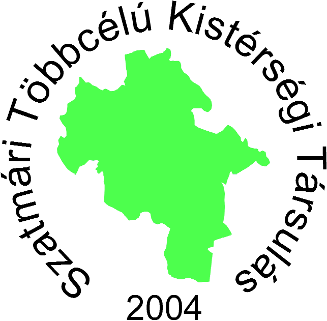 ASZTALI ZÁSZLÓ Kötelezô formai elemek: Mérete: 100x200 mm Szatmári Többcélú Kistérségi Társulás logó (CMYK) Logóméret: 45x45 mm Betûtípus: HSwitzerland (Normal, Bold)