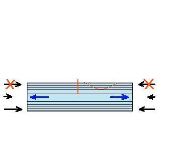 1.4. A cartilago quadrangularis intrinsic görbületének kezelése a Gibson principium alapján Görbe porclemez kiegyenesítésére a porcban lévő mechanikai feszültséget felhasználhatjuk.