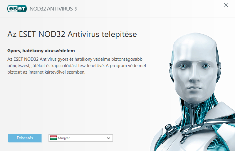 2. Telepítés Az ESET NOD32 Antivirus terméket számos módon telepítheti a számítógépre.