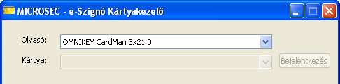 3.2 Kártya kiválasztása Egyes kártyatípusok a kártya belsı logikai felépítése következtében úgy viselkednek, mintha az adott olvasó megtöbbszörözıdne (virtual slot) és mindegyik virtuális olvasóban a