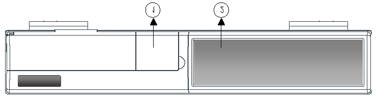 ELÜLS PANEL 1. CSERÉLHET HDD KERET Kérjük nézze meg a #2 fejezetet. 2. VEZÉRL PANEL A következ esetekben a LED-ek világítanak. HDD: a HDD olvas vagy rögzít.