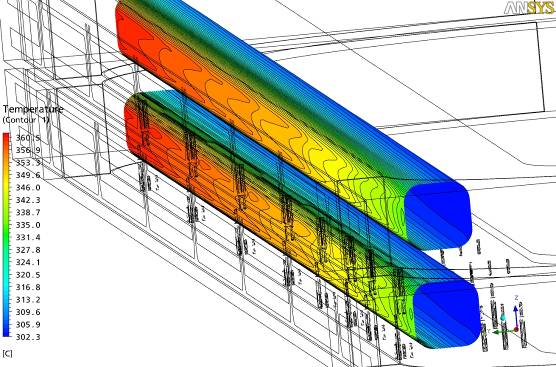 7.2. ábra: A mérőszakasz robbantott nézete A 3D-s modell felhasználásával megépítettük a HETRA CFD modelljét, amivel számításokat végeztünk.