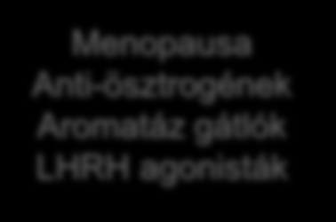 Ösztrogének TÁMOP-4.1.2-08/1/A-2009-0011 Peri/postmenopausalis hőszabályozás Destabilizált termoregulációs set point, 5-HT?, 5-HT1a/5-HT2 receptorok aránytalansága?