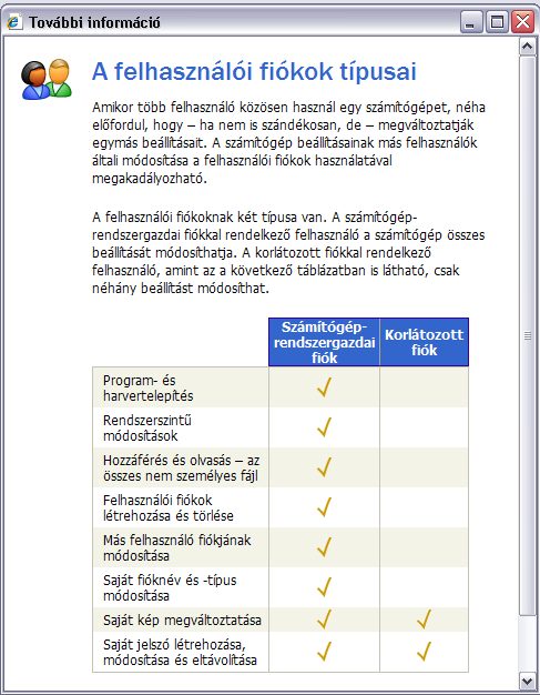 Kezdjük egy kis információval! Megoszlanak a vélemények, hogy a védelem fokozása érdekében érdemes-e készenlétben tartani saját használatra egy korlátozott jogkörrel ellátott felhasználói fiókot.