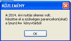 töröljék le a mun13.exe-t indító ikont és készítsenek egy új parancs ikont. (Az ikon a mun13w mappából a mun13.exe-t indítja.) 4./ A gombra kell kattintani.