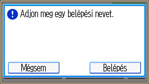 1. Kezdeti lépések Bejelentkezés a Vezérlőpult segítségével Ez a rész bemutatja, hogyan jelentkezhet be, ha az Alapvető hitelesítés, a Windows hitelesítése, az LDAP hitelesítés vagy az Integrált