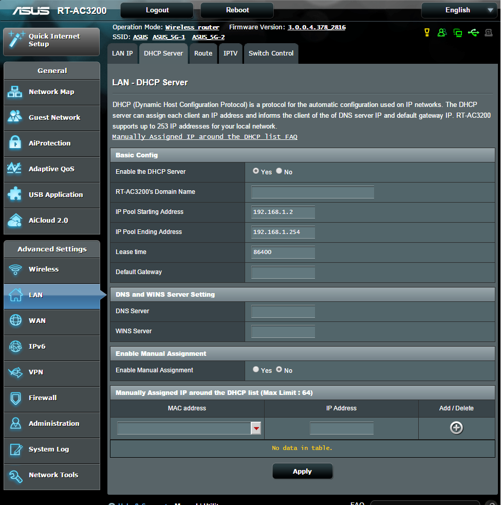 4.2.2 DHCP szerver A vezeték nélküli router DHCP segítségével, automatikusan osztja ki az IP-címeket a hálózatán. Megadhatja a hálózati kliensek IPcímtartományát és lejárati idejét.