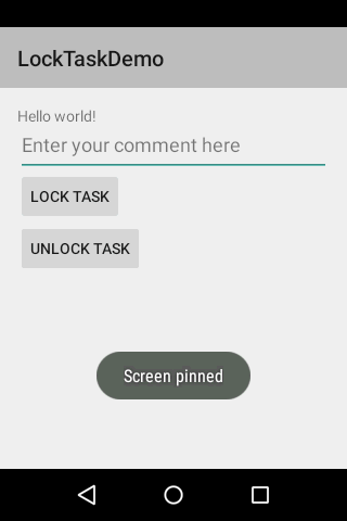 Task zárolás Task locking API Pl.