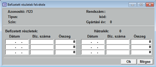 4.6 Rendszám kiadása A számla kiállításakor NEM minden esetben ismert a gépkocsi rendszáma. Ezért a rendszámot bármikor közölni lehet a programmal.