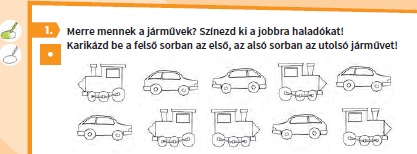 2. Speciális részkészségek (közvetlenül az írás, olvasás tanítását készítik elő): A kommunikációs magatartás kialakítása, az olvasás céljának ismerete: az olvasás céljának ismerete (udvarias