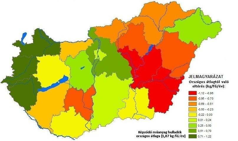 2.3. Fajlagos mennyiségek kiértékelése A szelektíven gyűjtött műanyag hulladék mennyisége egyaránt függ az emberi tevékenység sokrétűségétől, a települések és a háztartások típusaitól, a lakosság