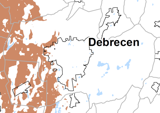 A módosítási igény a Határ úti Ipari Park területén belül a 0376/18, hrsz-ú ingatlannak és a 0378/11, 0378/3 hrsz-ú ingatlanoknak a telek összevonhatósága érdekében az említett ingatlanok közötti