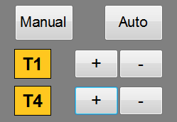 4.2 Ütemadó A tartályok töltéséhez valamint leeresztéséhez kézi és automata üzemmódban egyaránt szükséges egy ütemadó írása a versenyzők részéről a Q0.7-Q1.