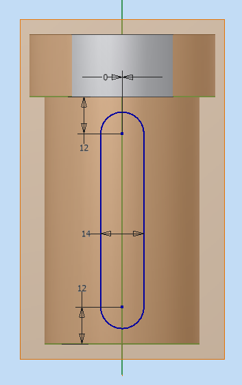 Part 04 Work features 2 Program independent 3) Create the work axis of the shaft end and a horizontal work plane tangent to upper surface of the