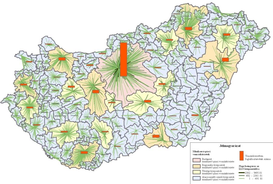 mutatja az országon belőli rettenetes inhomogenitást, melynek számtalan következménye van! Lényegében elég lenne ennél az egy ábránál megállni.