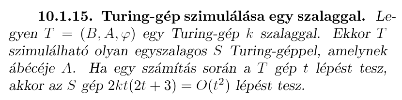 Biz. S minden mezıjét 2k db mezıbıl álló csoportokra bontjuk bontjuk: a i -k mutatják, hogy T-ben 1., 2.,...k., fej hol állt induláskor egy mezıcsoport tartalma: f i -k mutatják, hogy a szimuláció során hol állnak T-ben 1.