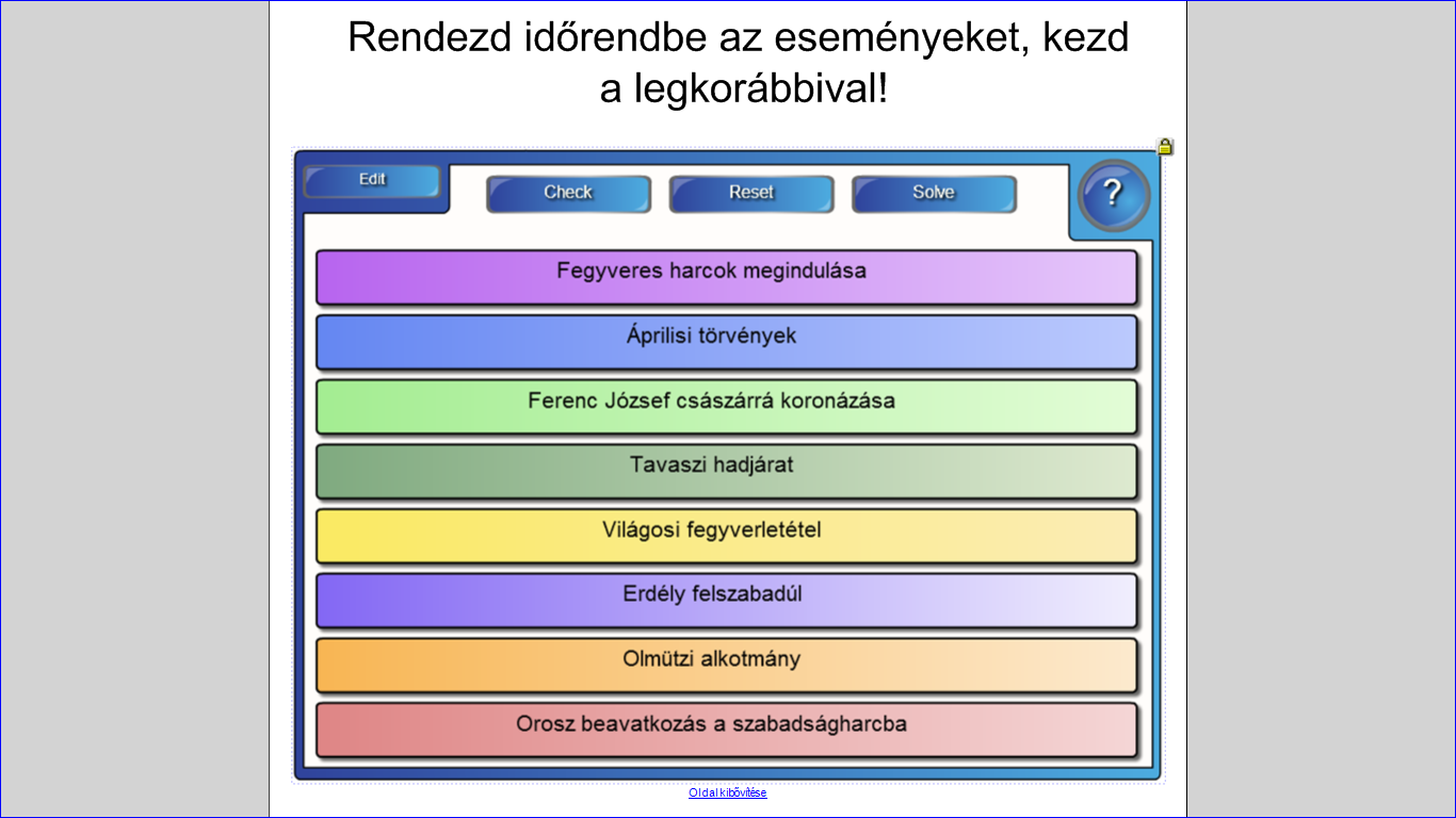 lehetőségünk van javítani.