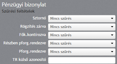 Amennyiben az ÁFA alapos kötelezettségvállalás soron megszólított gazdasági eseményhez kapcsolódó főkönyvi számon az ÁFA levonás típus kódja "N" (Nem levonható), és az ÁFA alapos