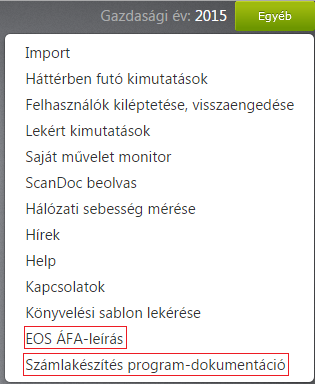 6. A Témaszámok elvonás forgalma lista, egy új rendezési paraméterrel bővült, így mostantól elérhető "Könyvelési hónap bontásban" is. 7.