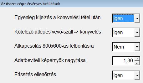 4.2. Deviza árfolyamok Nonprofit verzióban nem érhető el. MNB-árfolyam automatikus letöltése Nonprofit verzióban nem érhető el. 4.3.