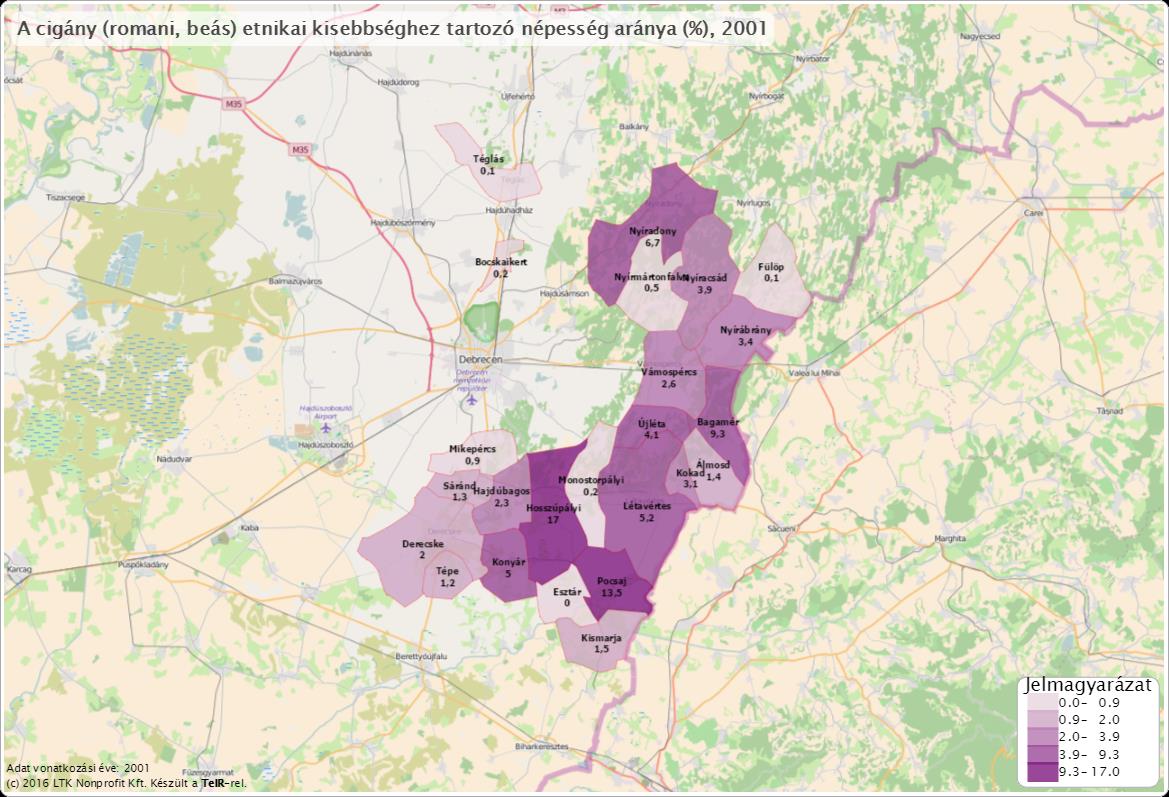 63 7. ábra Öregségi mutató, (száz 0-14 évesre jutó 60-x éves) 8.