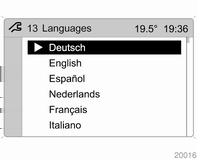 Műszerek és kezelőszervek 89 Dátum és idő beállítása Néhány adó nem megfelelő időjelet küld. Ebben az esetben javasoljuk, hogy kapcsolja ki az automatikus időszinkronizálást. A funkció a Synchron.