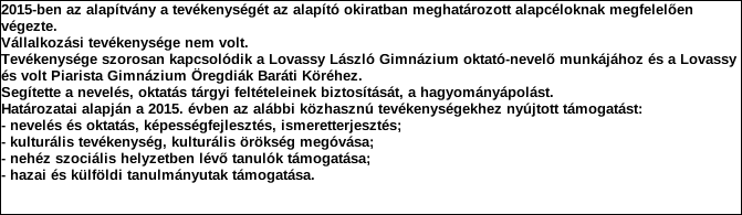 1. Szervezet azonosító adatai 1.1 Név 1.2 Székhely Irnyítószm: 8 2 Település: Veszprém Közterület neve: CSERHÁT Közterület jellege: lakótelep Hzszm: Lépcsőhz: Emelet: Ajtó: 11. 1.3 Bejegyző hatrozat szma: 6 0.