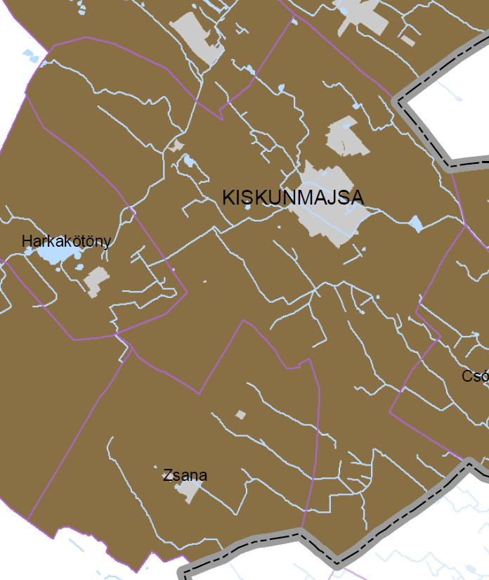 TELEPÜLÉSRENDEZÉSI TERV MÓDOSÍTÁSA KISKUNMAJSA 2012-2013.