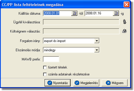 Jelentések elkészíteni. 14.1.9 Bejövő számlák pénzforgalma A Bejövo pénzforgalom jelentés a Jelentések/Számla jelentések/bejövo számlák pénzforgalma menüpontból indítható el.