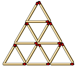 VONALKÁZÓS mini-háromszöges kicsiknek (játssz velük: ügyesedjenek, okosodjanak) Végy elő gyufaszálakat és pl.