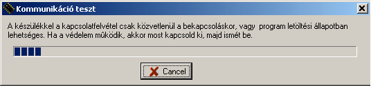 A.GRA file, amely arra szolgál, hogy a készüléktől érkező információk milyen formában és milyen kísérő szövegekkel jelenjenek meg a számítógép Protect for Windows kezelő program ablakaiban. Egy.