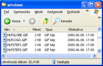 57. FELADAT 1. Jelölje meg, melyik kiterjesztésű fájl nem hangállomány! a. MP3 b. RAR c. RTF d. AI 2. Soroljon fel hármat az ablak különböző részeinek megnevezéseiből!