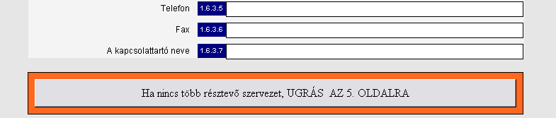 Ezt követően az Információs Adatlap mentéséhez elég, ha a felső menüsorban szereplő Save -re kattint, amely a korábban választott néven menti az Adatlapot.