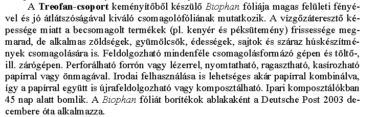 Kereskedelmi forgalomban lévő népszerű