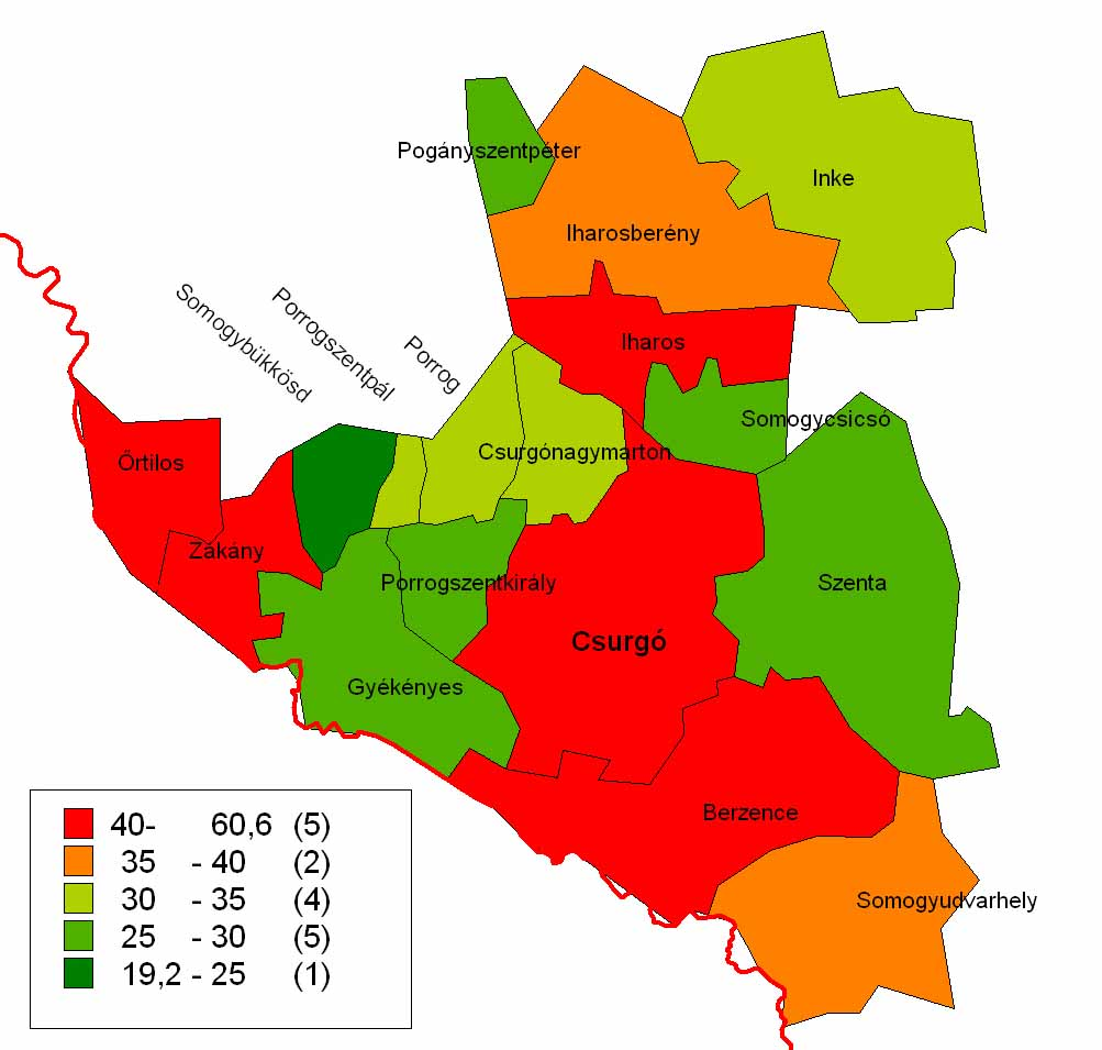 I. Helyzetelemzés Kistérségi tervdokumentum Gazdasági helyzet A Csurgói kistérség gazdasági helyzetképének meghatározó vonása a modern feldolgozóipari ágazatok lényegében teljes hiánya.