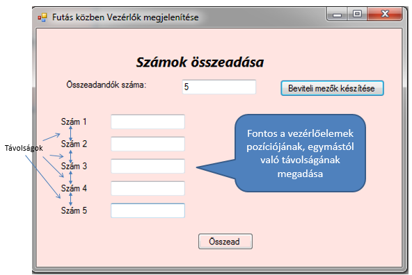 A következő kódrészletben ellenőrizzük, hogy helyesen adta-e meg a felhasználó az összeadandók számát.