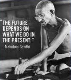 The end For the journey Útravaló 145th birth anniversary of Mahatma Gandhi 145 éve született A legjobb út ahhoz,