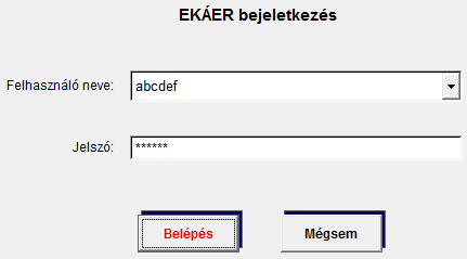 FORINT-Soft Kft. Készletnyilvántartó program 86 A bejelentés az alábbi módokon történhet. 1.